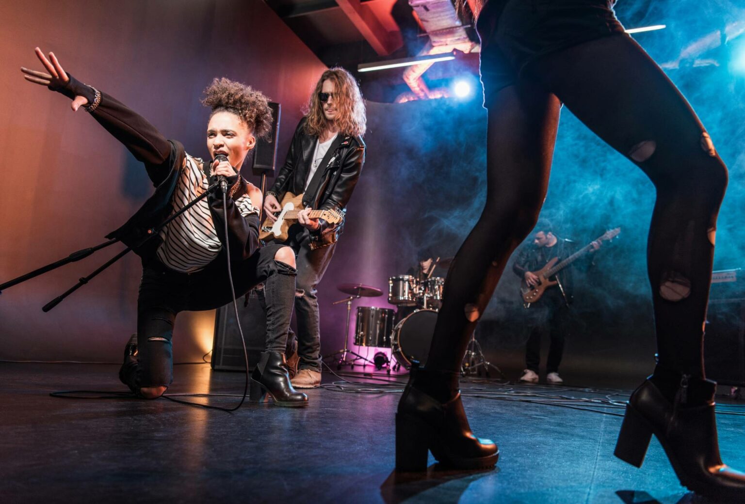 Danse acrobatique rock